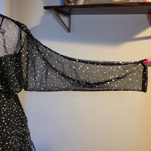 Betsy & Adam Polka Dot Dress - Picture 6 of 9